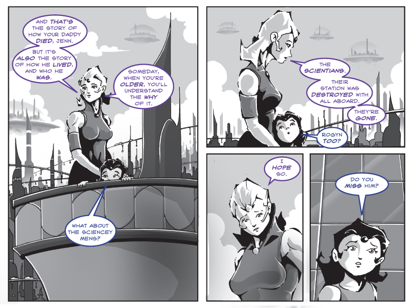 Among the Silver Stars epilogue page 1